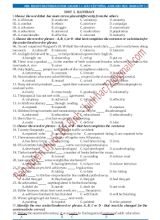 Bài tập Tiếng Anh cho học sinh Lớp 11 - Unit 5 Illiteracy - Đỗ Bình